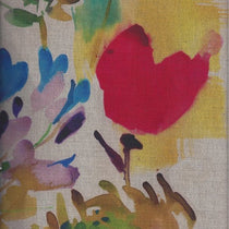 Painted Garden Jewel Fabric by the Metre